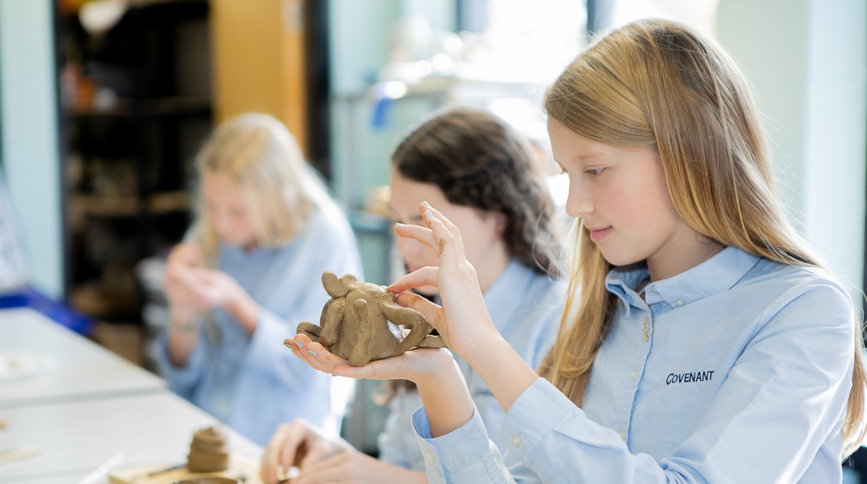 Students in Art Class